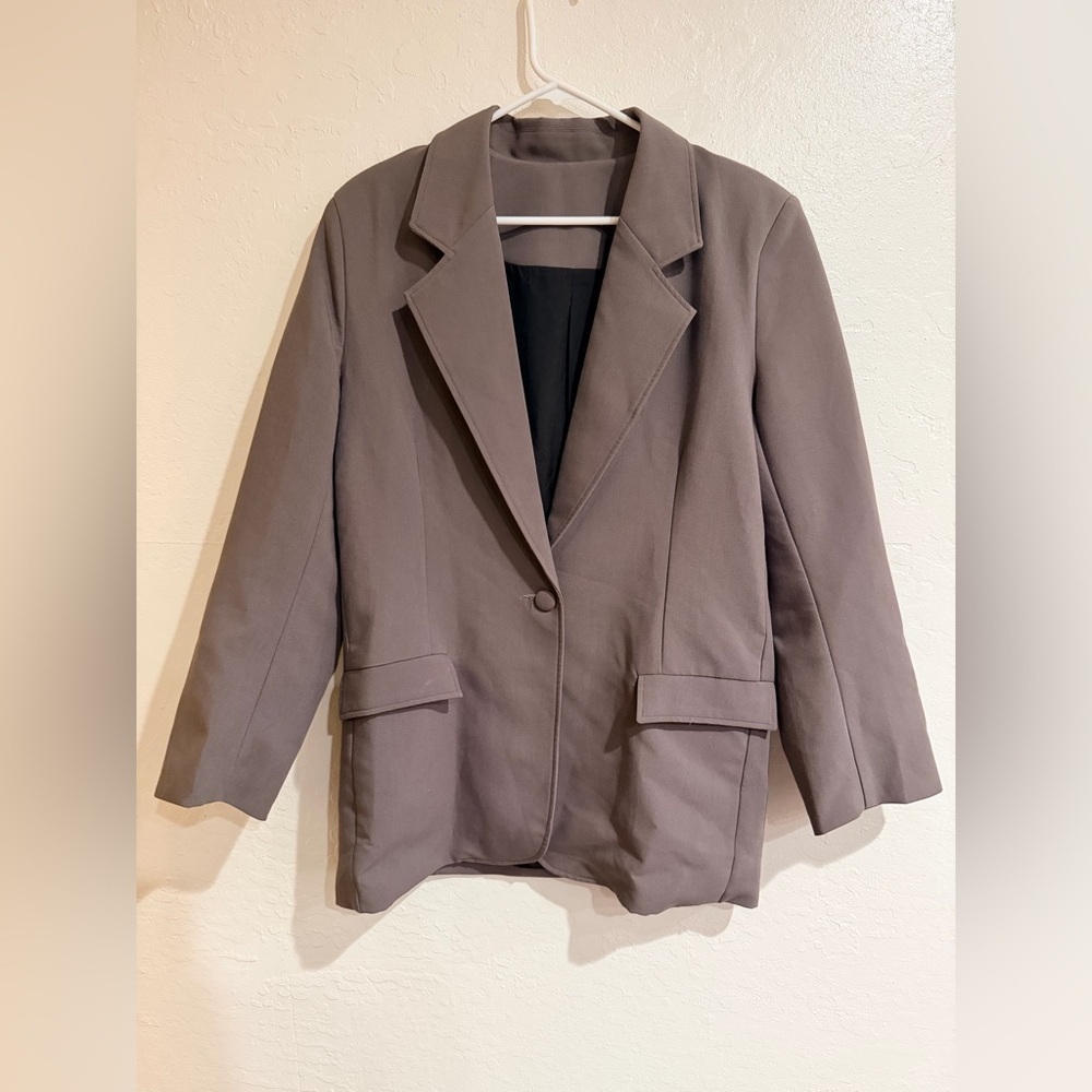 Vivienne Hu Women's Classic Gray Blazer size 4